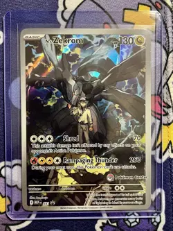 N's Zekrom 031 Pokemon Center Stamped Black Star Promo Ascended Heroes Holo Art - Image 2