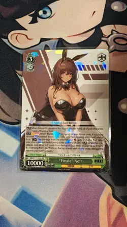 "Finale" Noir NM/M RR ENGLISH Nikke Goddess of Victory Weiss Schwarz - Image 1