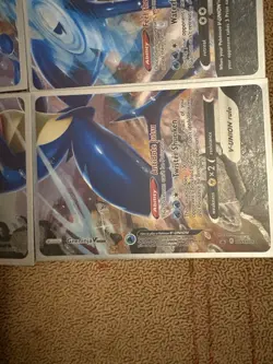 Pokemon Greninja V-UNION Holo Promo 4-Card Set SWSH Black Star Promo TCG - Image 5