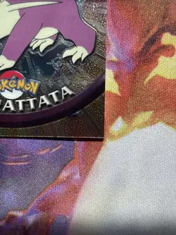 Topps Chrome 2000 Series 1 Pokemon Card Rattata #19 Holo Foil NM - Image 4