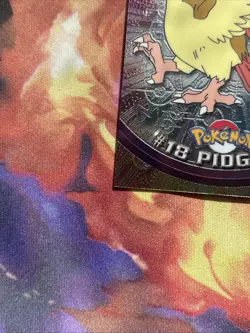 Topps Chrome 2000 Pidgeot Pokemon Card #18 Holo NM RARE TV Animation Edition - Image 5