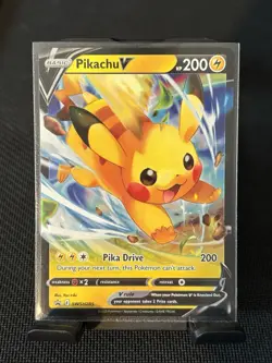 Pikachu V SWSH285 SWSH: Sword & Shield Promo Cards Holo - Image 1