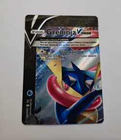 Pokemon Greninja V-UNION Set of 4] SWSH #’s 155/156/157/158 (All 4) Promo Cards - Image 3