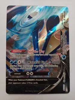 Pokemon Greninja V-UNION Set of 4] SWSH #’s 155/156/157/158 (All 4) Promo Cards - Image 4