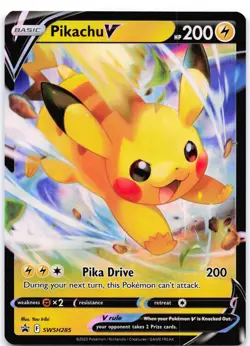 Pikachu V SWSH285 Holofoil SWSH: Sword & Shield Promo Cards - Image 1