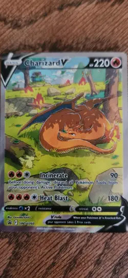 Charizard V SWSH260 SWSH: Sword & Shield Promo Cards Holo - Image 4