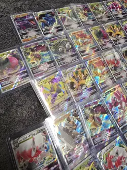 50 Japanese Pokemon Cards Bundle V, V MAX & V STAR CARDS stack 5 - Image 2