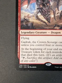 MTG Card - 1x Gadrak the Crown-Scourge - Core Set 2021 LP - Magic The Gathering - Image 4