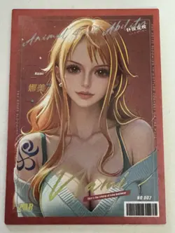 NAMI ZBR ZBR-002 Thick Fantasy World One Piece Anime Collectible Card - Image 1