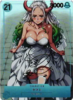 YAMATO ONE PIECE Holographic Custom Art Goddess Story Anime Collectible Card - Image 1