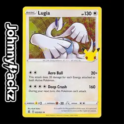 Lugia 022/025 - 2021 Celebration 25th Anniversary - Rare Holo Pokemon Card (NM) - Image 1