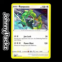 Rayquaza M24EN -2025 McDonald’s Promo Dragon Discovery - Pokemon Card (NM) - Image 1