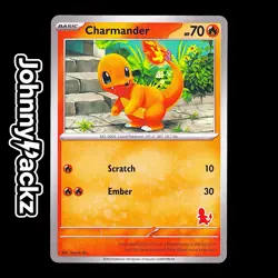 Charmander 2023 My First Battle Deck - Stamped Promo - Pokemon Card (NM) - Image 1