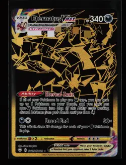 Eternatus VMAX SV122/SV122 Shiny Holo Rare Shining Fates Pokemon Card - Image 1