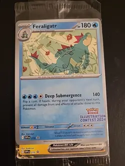Pokemon Illustration Contest 2024 Sealed Promo Set 3 Cards - Svp 213 214 215 - Image 1