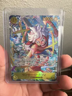 Monkey D. Luffy Alt Art EB04-061 SEC EGGHEAD CRISIS ONE PIECE Card Japanese TCG - Image 1