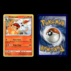 6x Cinderace Lot Scorbunny Yamper 28 Sword Shield Chilling Reign Pokemon Cards - Image 4