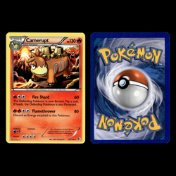 6x Camerupt Lot Numel 22 Black White Boundaries Crossed Pokemon Cards Collection - Image 3