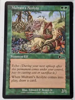 Multani's Acolyte - Urza's Legacy - Magic the Gathering MTG Nice! - Image 1