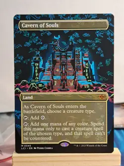 Cavern of Souls (0345) (Borderless) The Lost Caverns of Ixalan Regular - Image 1
