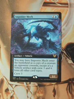 Imposter Mech (Extended Art) - Commander: Kamigawa: Neon Dynasty (NEC) -nm - Image 1