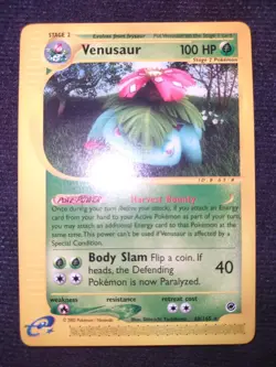 Venusaur 68/165 Pokemon Trading Card Game eCard Expedition Near Mint TCG NM - Image 1