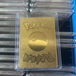 Pokemon Charmander, Bulbasaur, And Squirtle Tag Team Gold Foil Fan Art - Image 2