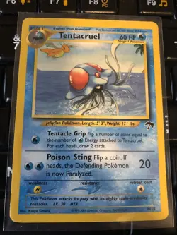 2001 Pokemon Tentacruel 10/18 Southern Islands English Promo NM - Image 1