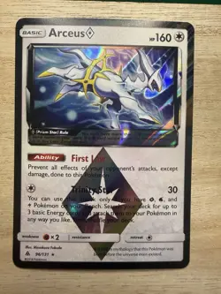 ARCEUS - Prism Star #96/131 Sm - Forbidden Light Holo - Pokemon TCG - Image 1