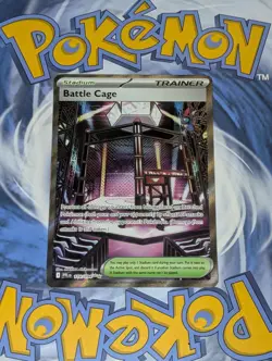 Battle Cage 116/094 Ultra Rare Holo Me:02 Phantasmal Flames Pokemon Tcg NM-MT - Image 2