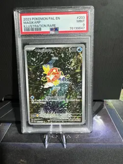 Pokemon TCG Magikarp Scarlet & Violet - Paldea Evolved 203/193 PSA 9 - Image 1