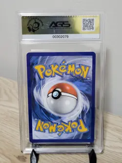 Pokemon V Powers Tin Promo Pikachu V SWSH063 Black Star AGS 10 Gem Mint - Image 2