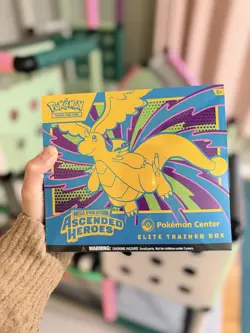 Sealed Pokemon Center Exclusive Ascended Heroes Elite Trainer Box ETB (In Hand) - Image 1