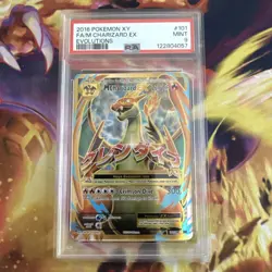 Pokemon Mega M Charizard EX #101/108 XY Evolutions PSA 9 MINT - Image 1