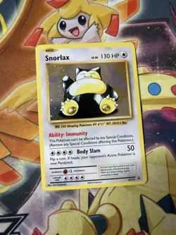 Snorlax Holo XY179 - XY Black Star Promo - Pokemon TCG - Image 1