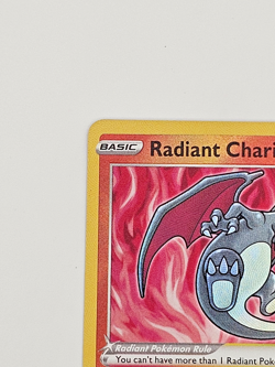 Radiant Charizard 11/78 Pokemon GO Radiant Rare Holo Pokemon Card – Raw NM - Image 2