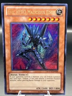 Evil HERO Malicious Edge LCGX-EN029 Legendary Collection 2: The Duel Academy... - Image 1