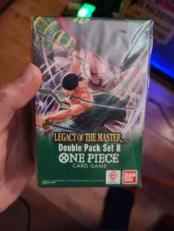 One Piece TCG: Double Pack Set Vol. 8 Legacy of the Master - FACTORY SEALED! - Image 1