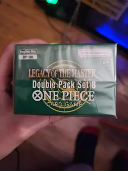 One Piece TCG: Double Pack Set Vol. 8 Legacy of the Master - FACTORY SEALED! - Image 5