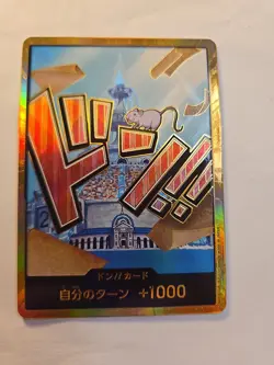 DON!! Iceberg Premium The Best Gold Japanese Near Mint One Piece TCG - Image 2
