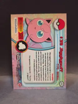 #39 Jigglypuff Pokemon Topps Chrome Card - Image 2
