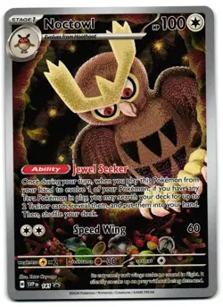 Noctowl 141 - Scarlet & Violet Promo Pokemon TCG - M/LP Card - Image 1