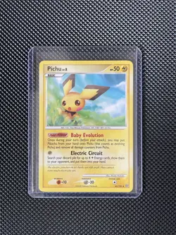 Pichu 45/100 Regular Uncommon Pokemon Card | Diamond & Pearl Stormfront 2008 - Image 3