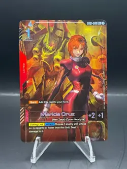 MARIDA CRUZ - GD01-093 R+ Alt Art GUNDAM TCG CARD GAME ENGLISH NEWTYPE RISING NM - Image 1