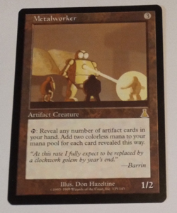 MTG Metalworker Urza's Destiny Regular 1999 NM Never Played - Image 1