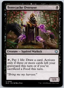 Bonecache Overseer U Bloomburrow 85 NM - Image 1