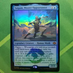 Taigam, Master Opportunist Tarkir: Dragonstorm FOIL MTG NM - Image 1