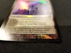MTG 1x Champions of Kamigawa HP German FOIL Eiganjo Castle - see description - Image 3