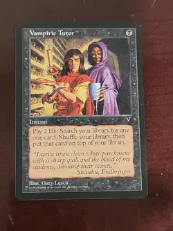 Vampiric Tutor Visions Regular - Image 1