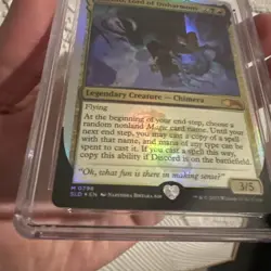 Discord, Lord of Disharmony MTG Secret Lair Ponies The Galloping 2 MLP CGC 10 🔥 - Image 2